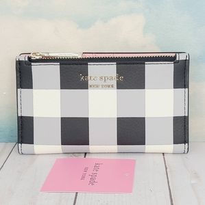 Kate Spade Bradley Small Wallet Gingham